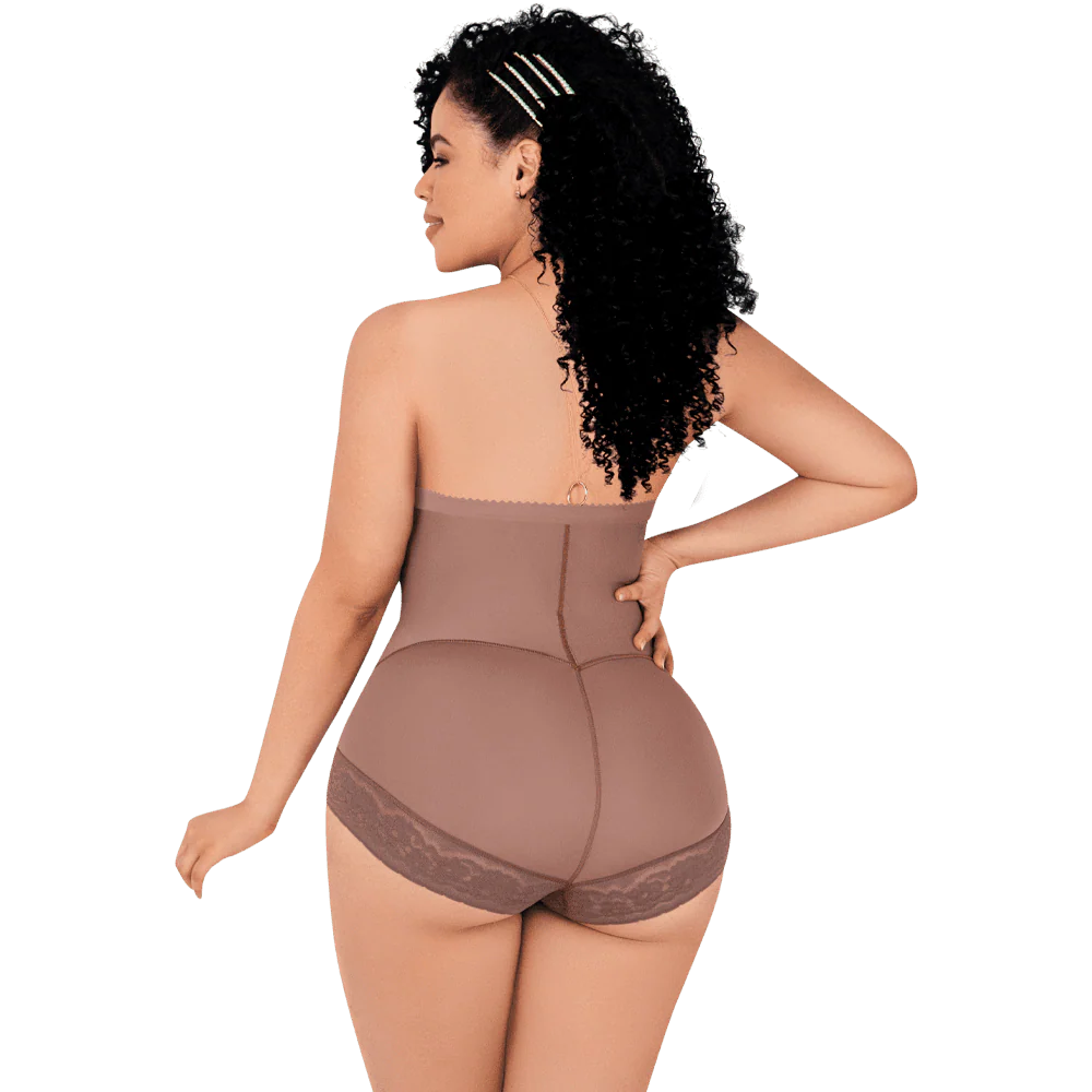 Vista trasera del Body Strapless Post Parto